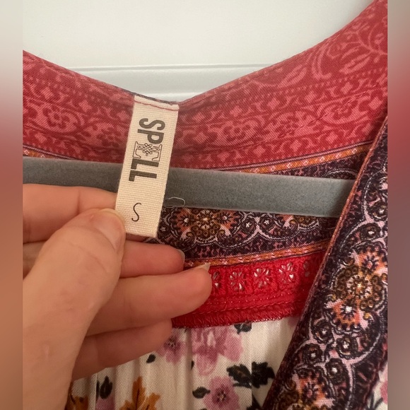 Spell Elle Gown in Rosewood - Picture 5 of 10